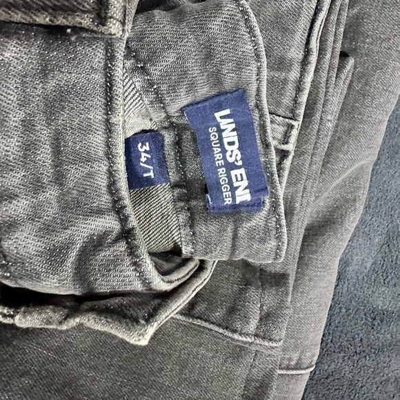 Lands End MEN’S 🤠Gray Square Riggers - Picture 7 of 7